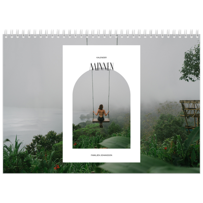 Fotokalender A3 Klassisk (30 x 40 cm) — Det öppna valvet [omslag]