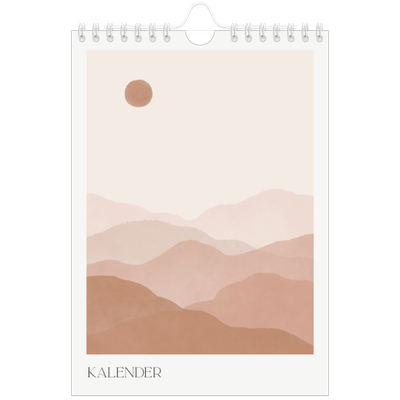 Fotokalender A5 Enkel — Citatsamling om välbefinnande [omslag]