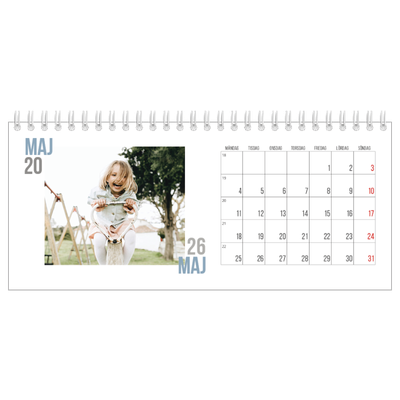 Skrivbordskalendrar — Dubblett text [omslag]