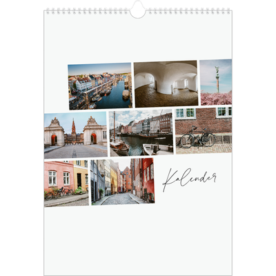 A3 Årskalender — Stadssemester (vit) [omslag]