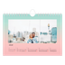 Fotokalender A5 Enkel — Pastelltoner [Januari]