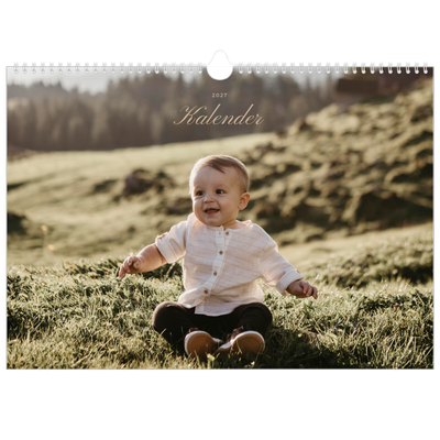 Fotokalender A3 Enkel — Fotolister [omslag]