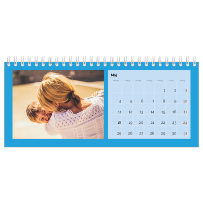 Skrivbordskalendrar — Skarpa färger [omslag]