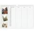 A3 Fotokalender — Planerare i naturlig stil - Familj på 3 [Februari]