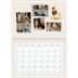 Fotokalender A3 Klassisk (30 x 40 cm) — Retro scrapbooking [Mars]