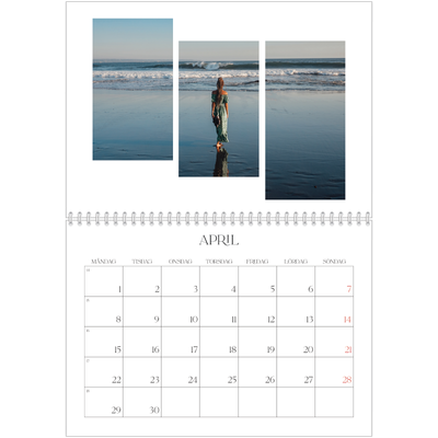 Fotokalender A3 Klassisk (30 x 40 cm) — Resemosaiker [omslag]