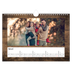 Fotokalender A4 Enkel — Paneler i trä [Januari]