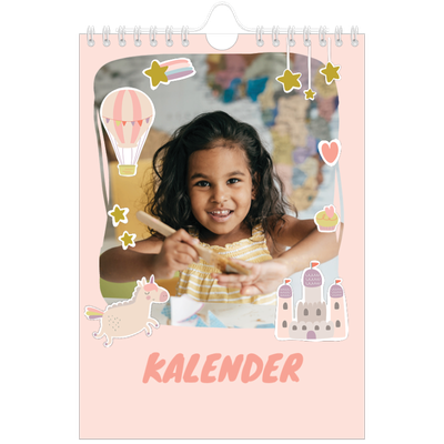 Fotokalender A5 Enkel — Magisk regnbåge [omslag]