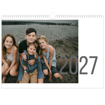 Fotokalender A3 Enkel — Antal månader [omslag]