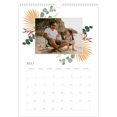 A3 Årskalender — Bohemisk stil [omslag]