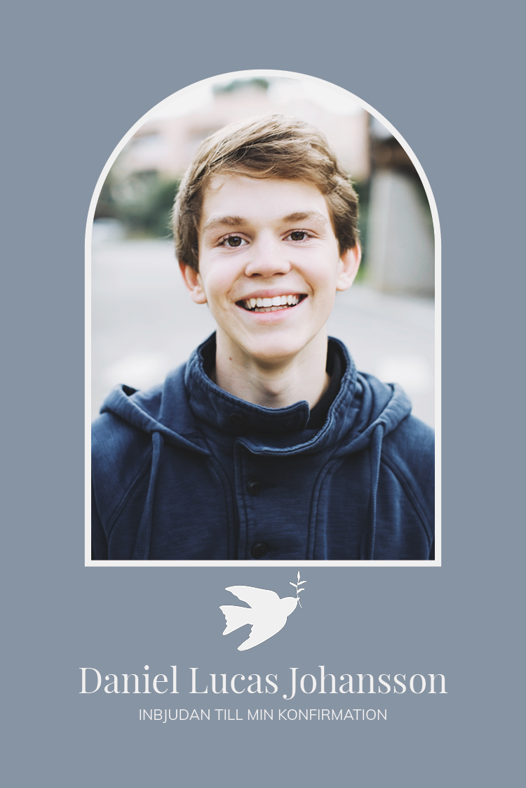 Inbjudningar — Vit duva