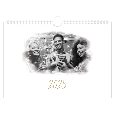 Fotokalender A4 Enkel — Fotoeffekter [omslag]