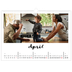 Fotokalender A3 Enkel — Handskriven [April]