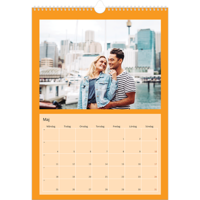 A3 Årskalender — Snygga färger [omslag]