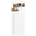 Fotokalender Smal  — Stadssemester (vit) [Mars]