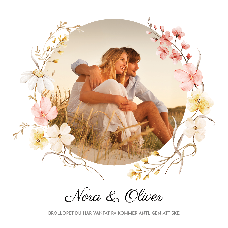Inbjudningar — Blomster & lyster