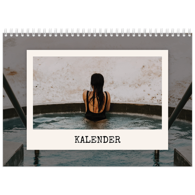 Fotokalender A3 Klassisk (30 x 40 cm) — Porträttredigeringen [omslag]