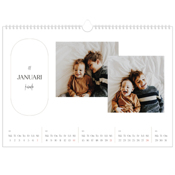 Fotokalender A3 Enkel — Planeraren
