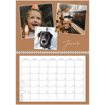 Fotokalender A3 Klassisk — Jordnära