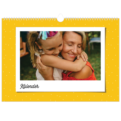 Fotokalender A3 Enkel — Färgglada retro bilder [omslag]