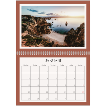 Fotokalender A3 Klassisk — Klassiska färger