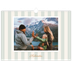 Fotokalender A3 Enkel — Skrift och ränder [omslag]
