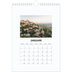 Fotokalender A4 Enkel (20 x 30 cm) — Enkel bild [Januari]
