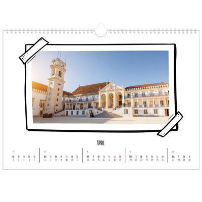 Fotokalender A3 Enkel — Albumögonblick [April]