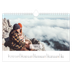Fotokalender A4 Enkel — Klassisk kalender [April]