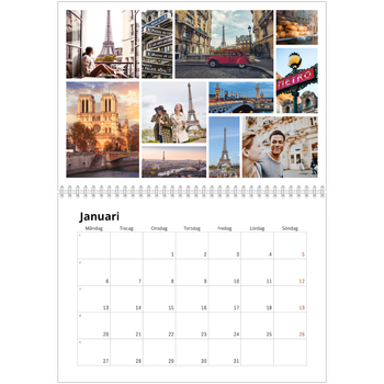 Fotokalender A3 Klassisk — Bildgaller