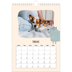 Fotokalender A4 Enkel (20 x 30 cm) — Hundtassar och klotter [Februari]