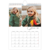 Fotokalender A5 Enkel — Ögonblicksbilder och skrift [Januari]