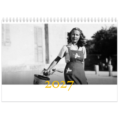 Fotokalender A3 Klassisk (30 x 40 cm) — Historisk stil [omslag]