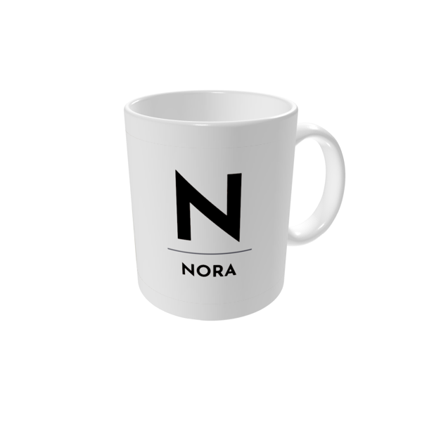 Fotomugg — Bokstav i fokus