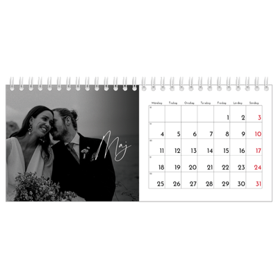 Skrivbordskalendrar — Elegant skrift [omslag]