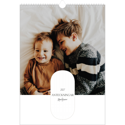 A3 Familjeplanerare — Planeraren - Familj på 5 [omslag]
