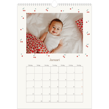 Fotokalender A5 Enkel — Körsbärslycka