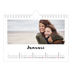Fotokalender A5 Enkel — Handskriven [Januari]