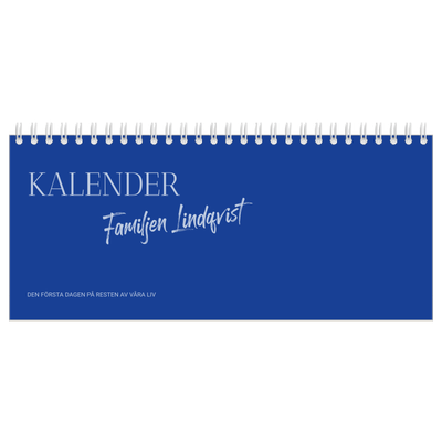 Skrivbordskalendrar — Koboltklassiker [omslag]