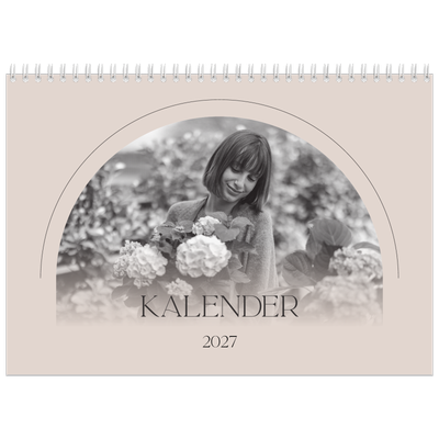 Fotokalender A3 Klassisk (30 x 40 cm) — Enkel botanisk [omslag]