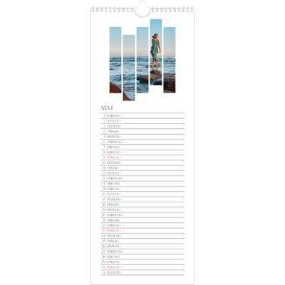 Fotokalender Smal  — Resemosaiker [Maj]
