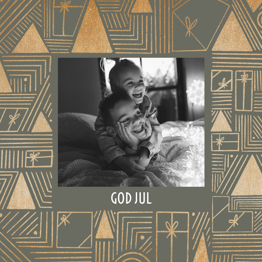 Fotokort — Presentmönster