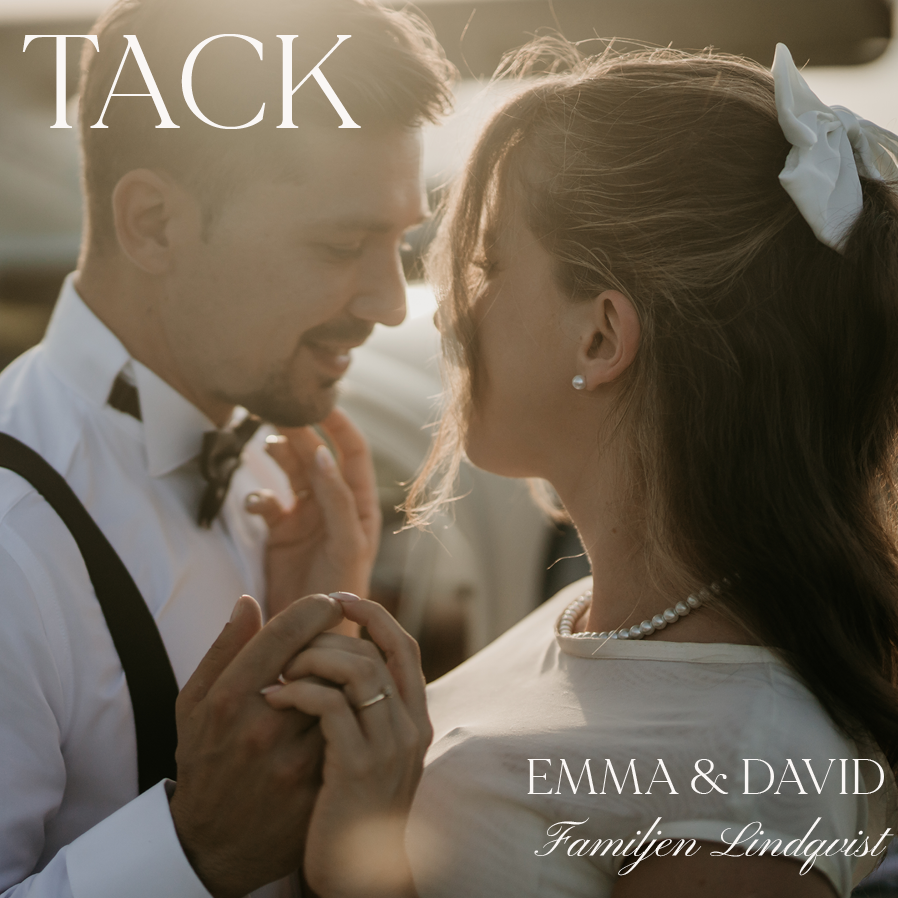 Tack — Serif och ögonblicksbilder