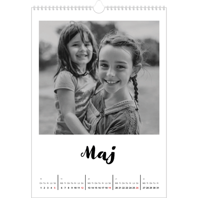 A3 Årskalender — Handskriven [omslag]