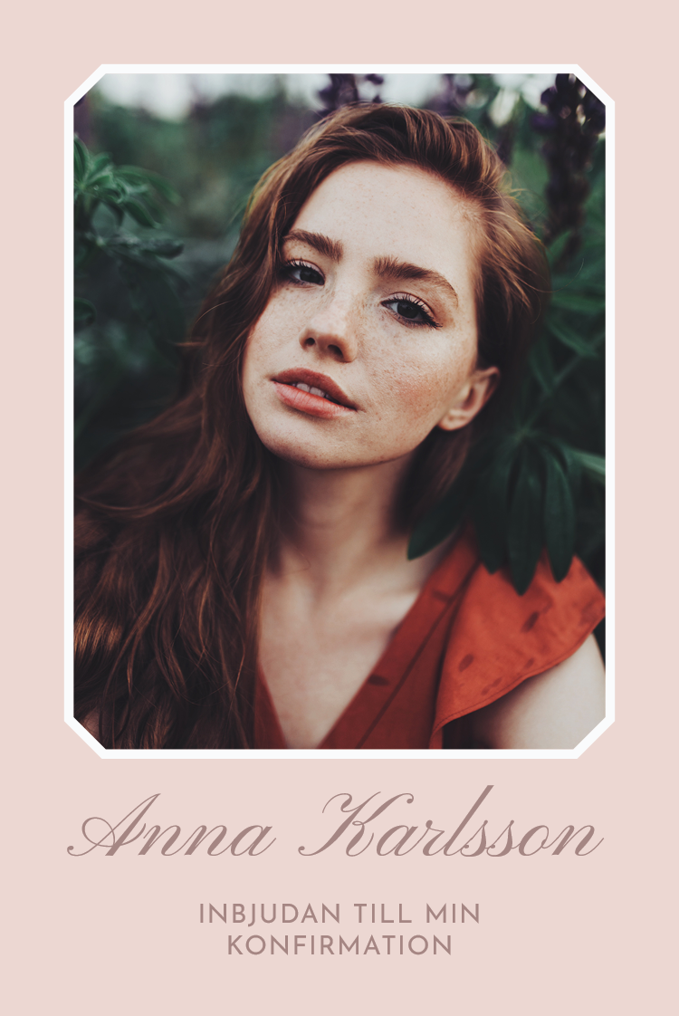 Inbjudningar — Balett rosa