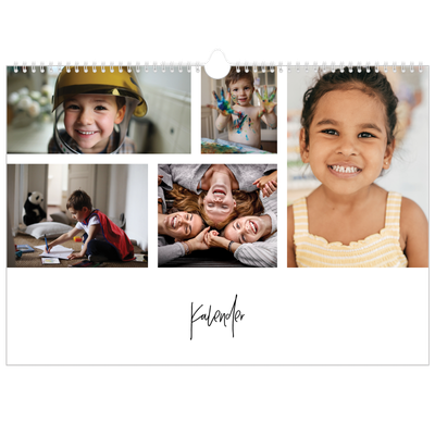 Fotokalender A3 Enkel — Bild collage [omslag]