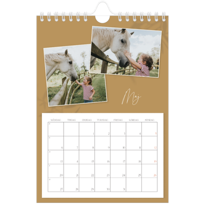 Fotokalender A5 Enkel — Jordnära [omslag]
