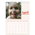 Fotokalender A4 Enkel (20 x 30 cm) — 90-talets nostalgi [April]