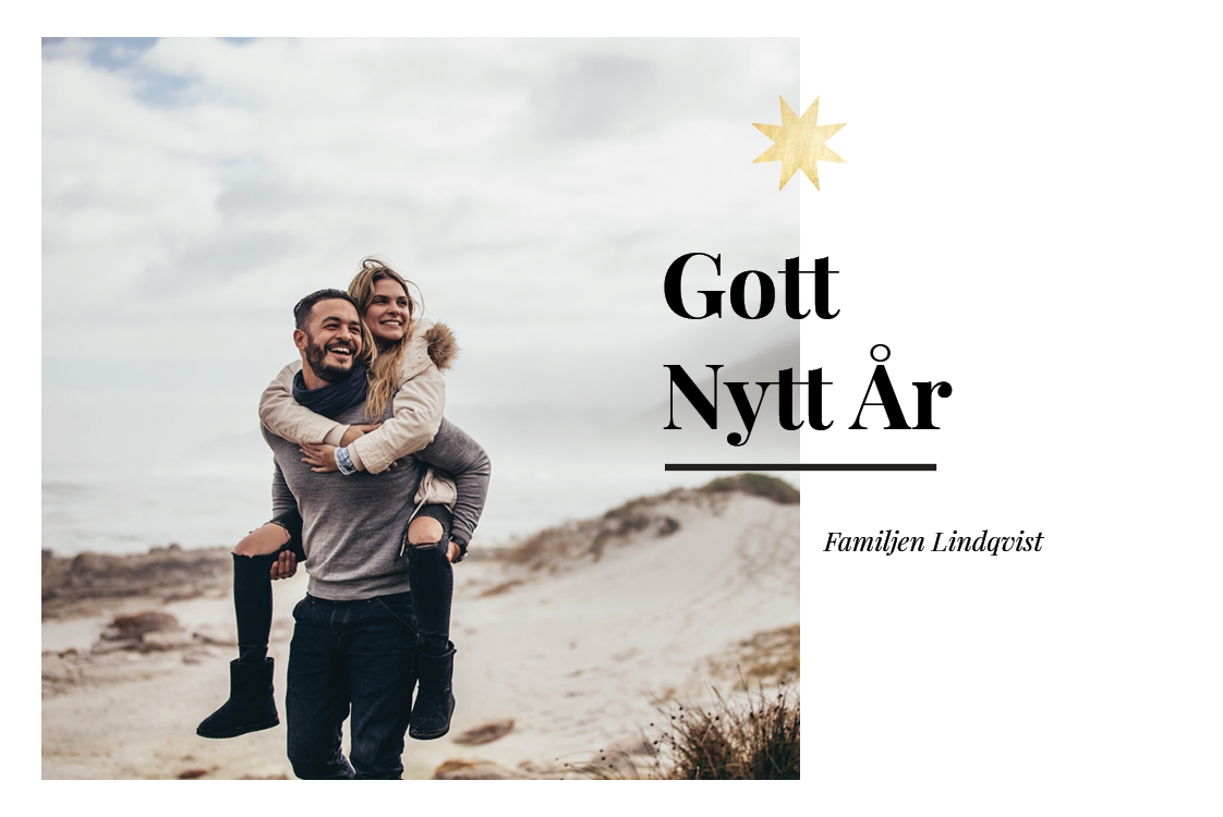 Fotokort — Guldstjärna