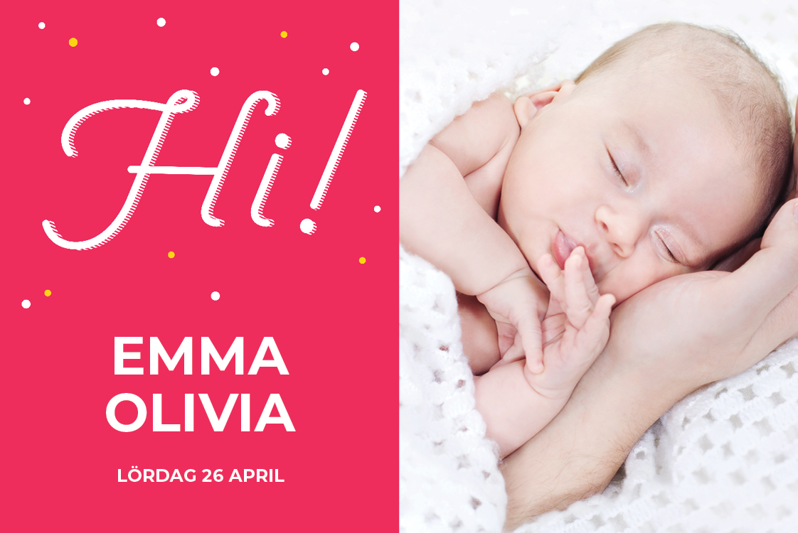 Inbjudningar — Ljusrosa box